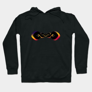 Abstract Teardrop Art Design Hoodie